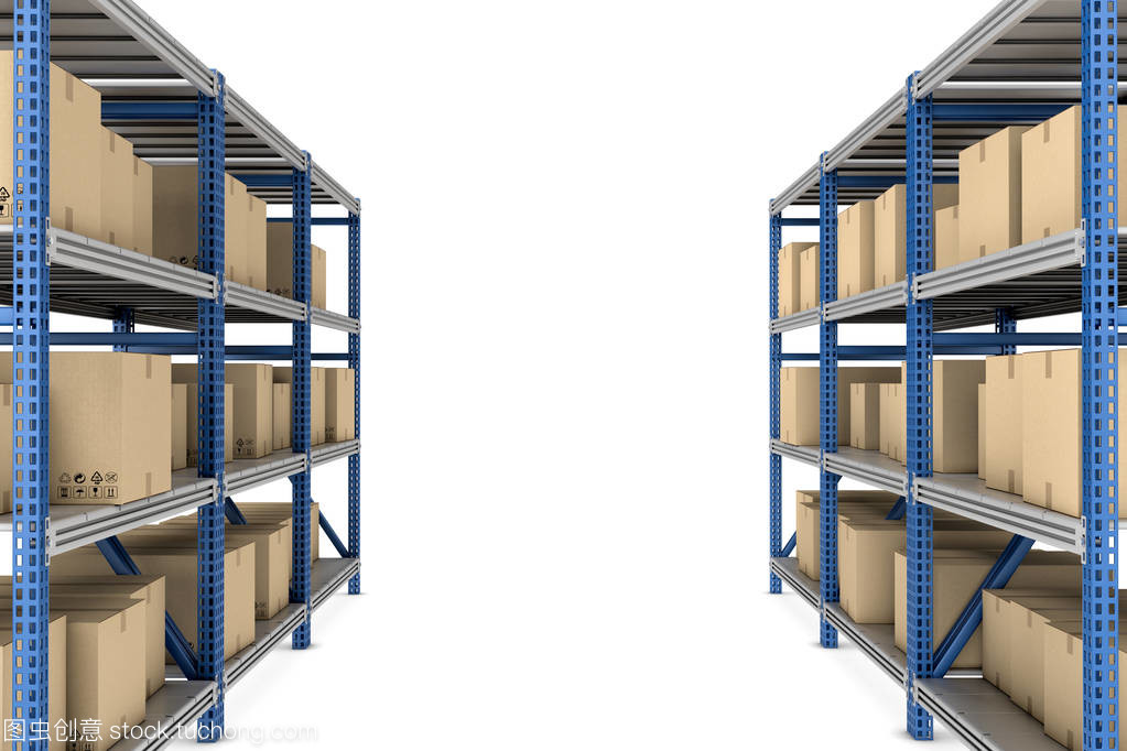 現(xiàn)代倉(cāng)儲(chǔ)美學(xué) 金屬架與紙板箱的簡(jiǎn)約交響